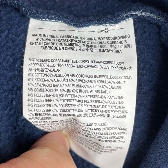 Van’s Dinner Full Zip Hooded Jacket Size M EUC - Picture 7 of 7